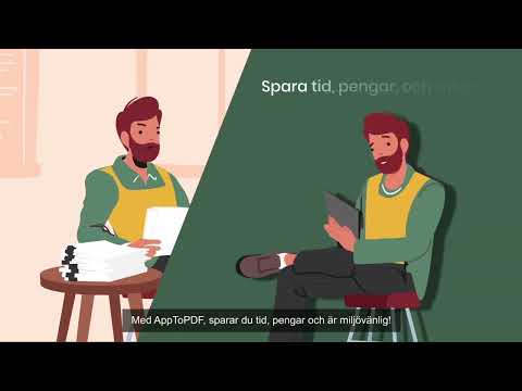 Skapa digitala offerter med AppToPDF