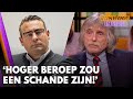 'Een schande dat het OM nog steeds serieus nadenkt over hoger beroep tegen Richard de Mos'