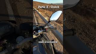 Como manejar una motocicleta parte 3
