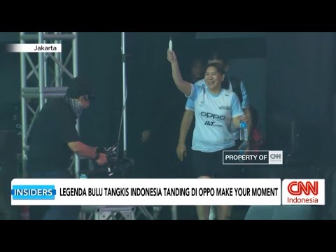 Legenda Bulu Tangkis Indonesia Tanding di OPPO Make Your Moment - Insiders