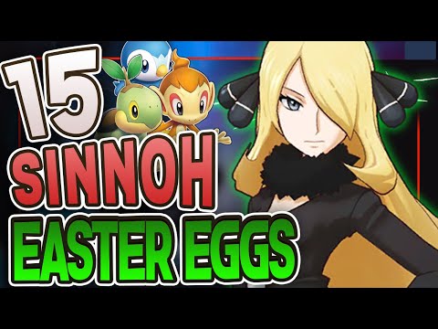 15 Hidden Easter Eggs And Secrets For Sinnoh - Diamond, Pearl, Platinum!
