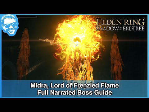 Midra, Lord of Frenzied Flame - Full Narrated Boss Guide - Elden Ring [4k HDR]