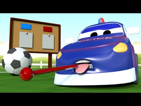 Amber der Krankenwagen -  Klein Matt - Autopolis 🚒 Lastwagen Zeichentrickfilme für Kinder