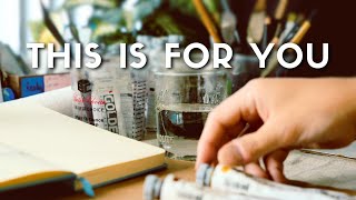 If you feel like you're holding yourself back as an artist..