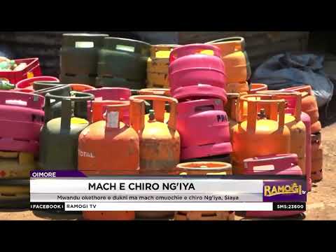 Mwandu mathoth owang' e masiro mar mach ma omuoch e chiro ma Ng'iya