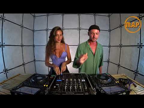 Innerlight & Soulu on map Koh Phangan 09 February 2023 trippy techno house  Dj Set live Mix