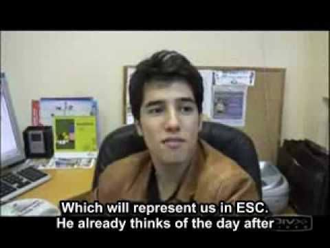 Harel Skaat on His Way to Eurovision Oslo 2010 - May 5 Entertainment News - Translated