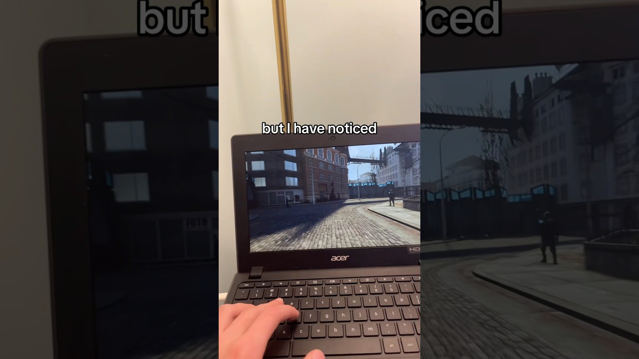 Half Life 2 on a 7 year old Chromebook #tech #pc #gaming #techtok
