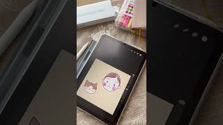猫と赤ちゃん リクエストありがとう #イラスト #イラストメイキング  #リクエスト募集中