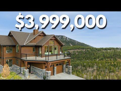 Inside This PRESTIGE $3.9 Million Dollar RESIDENCE | 628 Silvertip Road | Backs Onto GOLF COURSE!