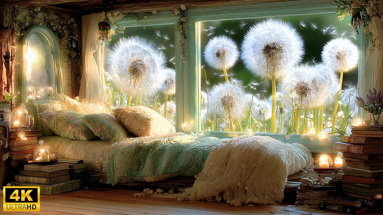 Spring Miniature World Walk 🌼 Tiny Journey Through Flowers, Leaf City & Strawberry Field