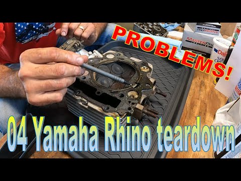 2004 Yamaha Rhino leaks everything and has head gasket problems!