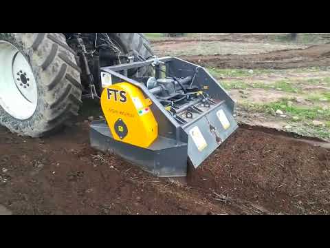 Agri World srl - stones crusher with tools / frantumatrice di sassi a utensili FTS