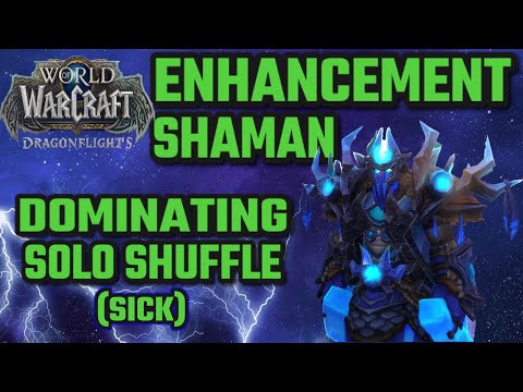 DID I 6-0 AGAIN?!? Insane SOLO SHUFFLE - Enhancement Shaman 10.1 Dragonflights