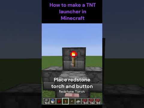 Insane Red Meteor TNT Launcher Trick | Minecraft Building