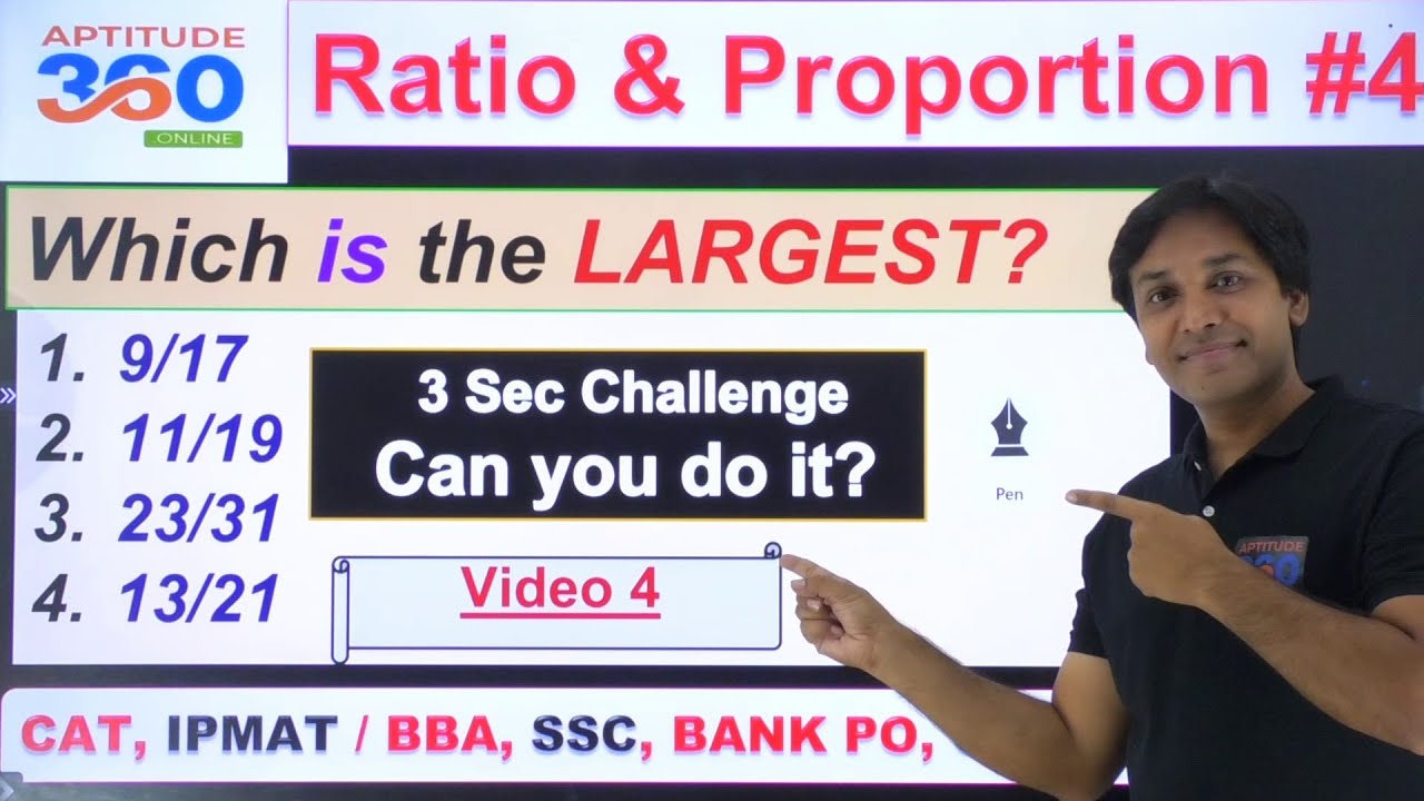 RATIO AND PROPORTION