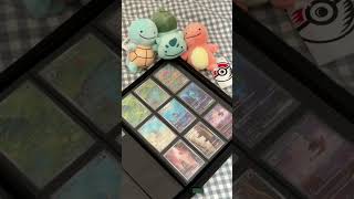 finally finished my 151 starter page ✅ #pokemon #pokemoncards #pokemontcg