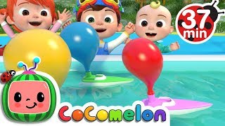 Balloon Boat Race | +More Nursery Rhymes & Kids Songs - CoCoMelon