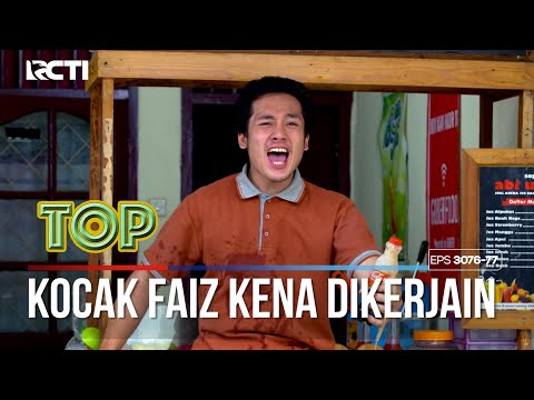 Kocak Faiz Kena Dikerjain Anak-Anak - TUKANG OJEK PENGKOLAN