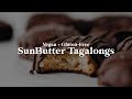 SunButter Tagalongs // vegan, gluten-free, paleo