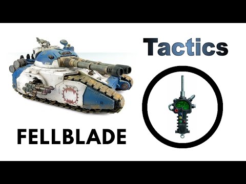 Fellblade Super Heavy Tank: Rules Review + Tactics - Relic Space Marine Strategy Guide
