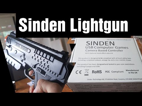 Sinden Lightgun Recoil Action + Casio XJ-V100W + House of the Dead2