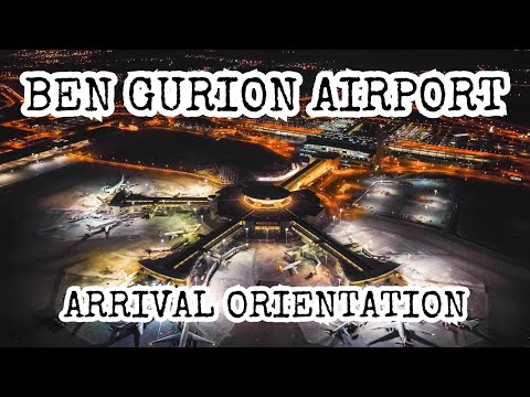 Excursão de orientação de chegada ao Aeroporto Ben Gurion em Israel! Vistos de turista, passaportes, bagagem, alfândega, táxi