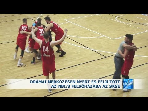 2019.05.15. Drámai mérkőzésen nyert és feljutott az NB I/B felsőházába az SKSE