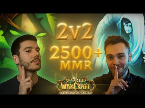 2500+ MMR Survival Hunter + Holy Priest DOMINATE 2v2 | MoP PvP (Full Games, No Comms) ft. Hydra
