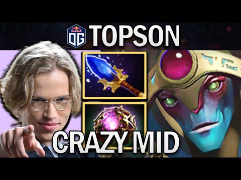 OG.TOPSON ORACLE WITH 17 KILLS - EPIC MID - DOTA 2 7.31B GAMEPLAY