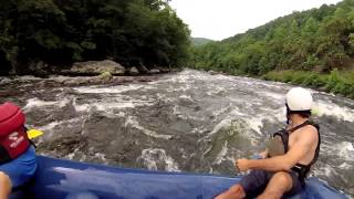 preview picture of video 'Big Creek Expeditions White Water Rafting August 2014 Gopro3+'