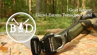 Gear Review: Mein taktischer Gürtel von gürtel-extreme.de