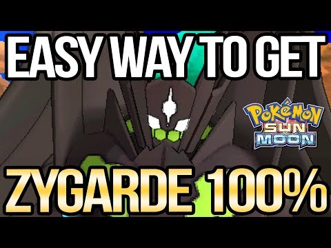 How to Get 100% Zygarde Complete Forme in Sun and Moon | Austin John Plays