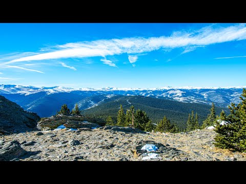 Chief Mountain Trail - Idaho Springs, Colorado (Winter Hike)