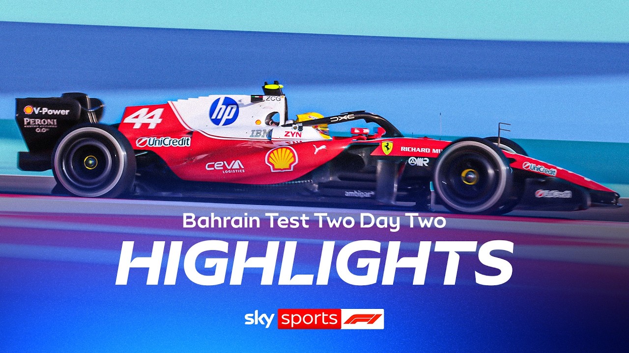 Who went FASTEST on day two? | | Test Two | Day Two | Highlights