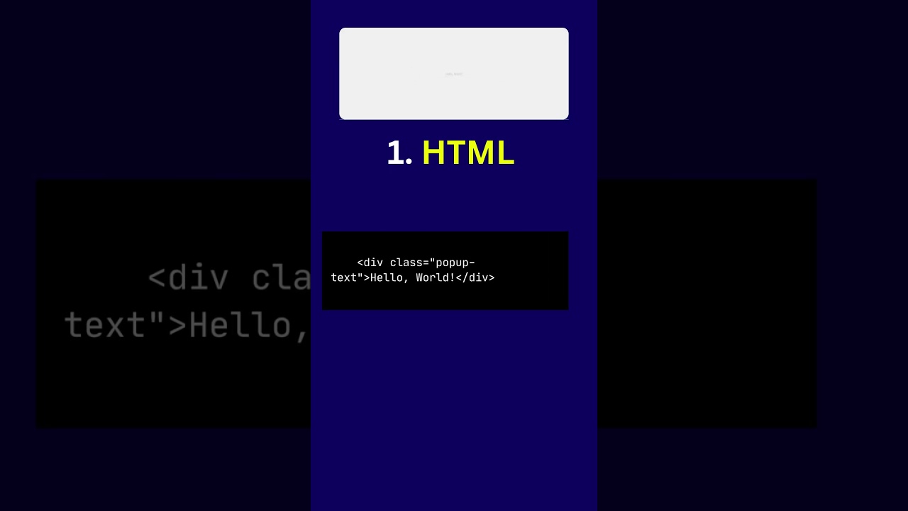 Pop-In Text Animation with HTML & CSS | Easy Tutorial!