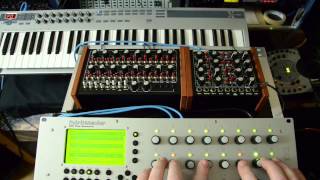 Video thumbnail for Schrittmacher Sequencer + DOEPFER DE Synthesizer 2 by Korgator