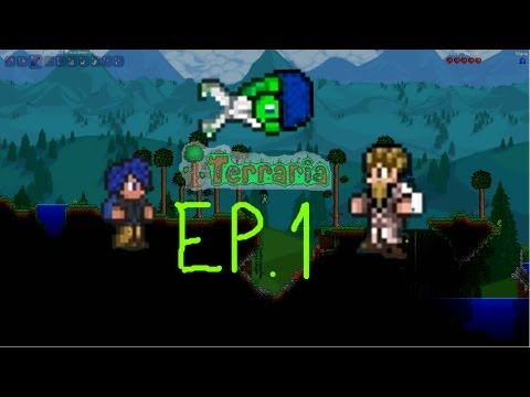 Terraria 1.2 with three friends! Ep. 1