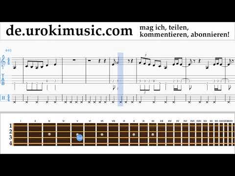 Banjo Lernen (Irischer Tenor) Dua Lipa - New Rules Tabulatur Teil#2 um-i995