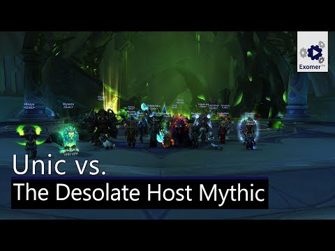The Desolate Host Mythic Tomb of Sargeras - Unic (Gorgonnash) [Resto Shamen PoV]