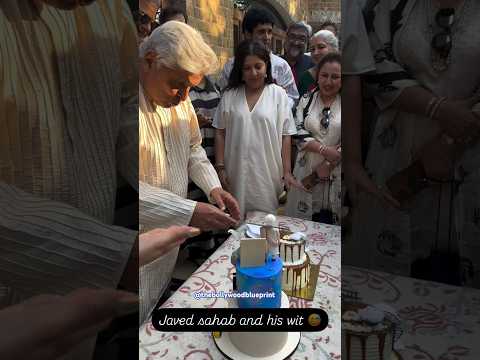 Javed Akhtar sir on his 80th birthday #javedakhtar #shabanaazmi #bollywood #songwriter