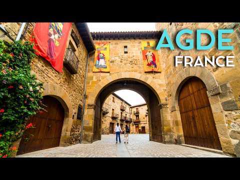 Spring in Agde, Walking tour 4K  South of France Like You’ve NEVER Seen It Before 🇫🇷 ✨