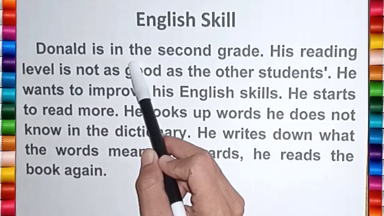 Belajar Membaca Teks Bahasa Inggris Tema English Skill dan Menterjemahkannya