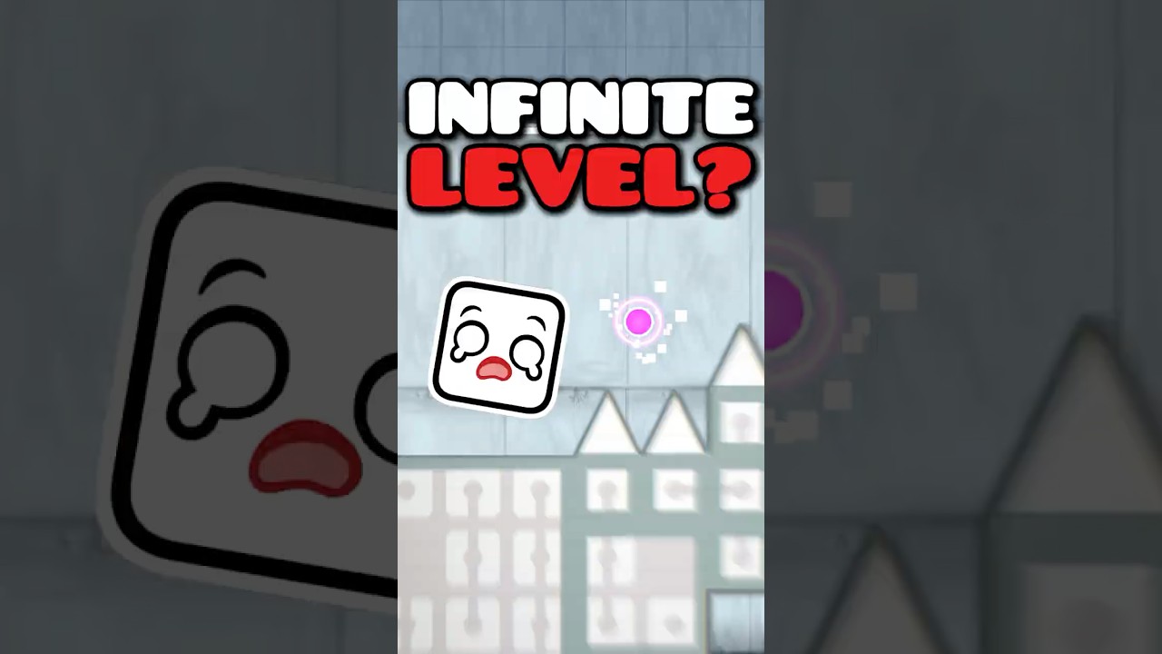 The Infinite Level That Isn’t What It Seems 🧠 #shorts #geometrydash #gd