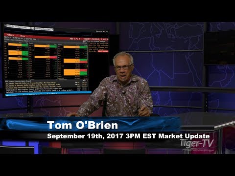 September 19th 3PM Stock Market Update by Tom O'Brien on TFNN