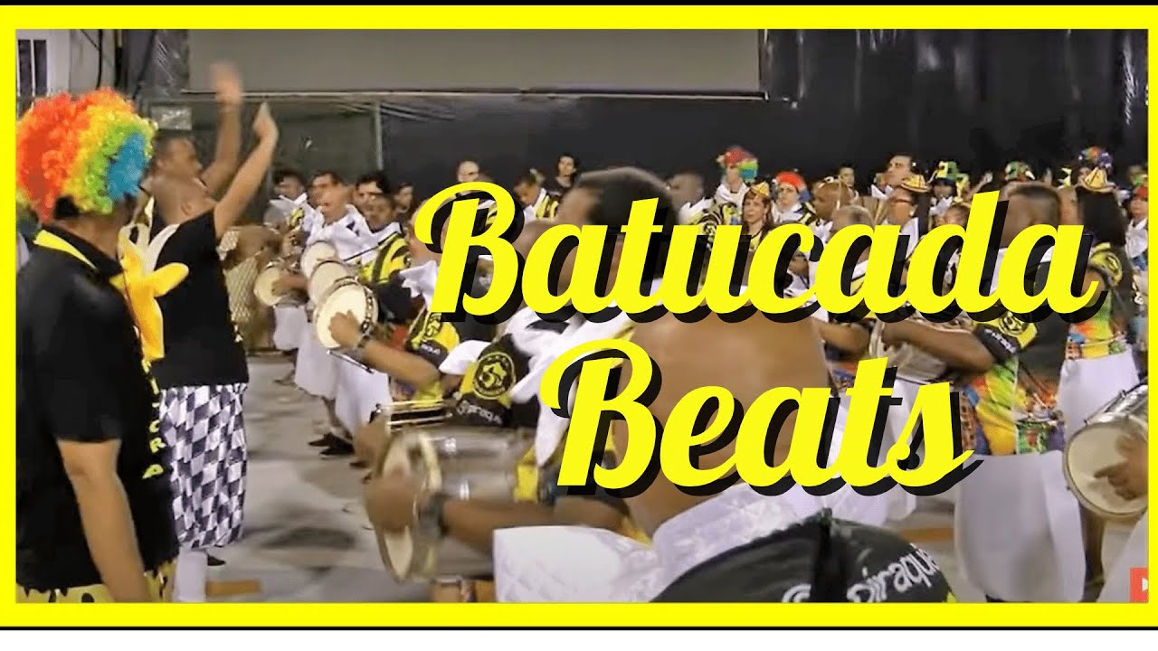 💛🖤 BATUCADA BEATS : LEARN SAMBA BEATS from Sao Clemente