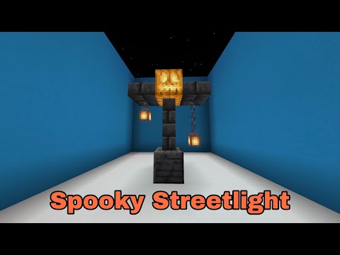 Minecraft 1.17 - Spooky Streetlight