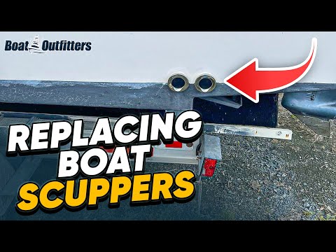 Replacing Boat Scupper Flaps