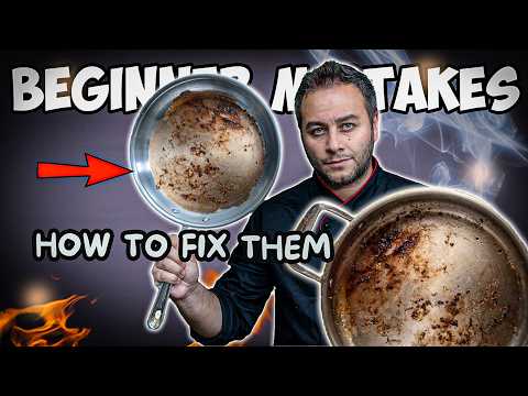5 Mistakes Beginners Make with Stainless Steel Pans and How to Fix Them