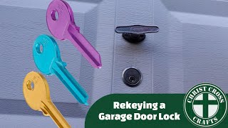 Remove, Rekey, and Install An Old Garage Door Lock